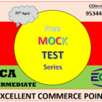 CA Intermediate Mock Test