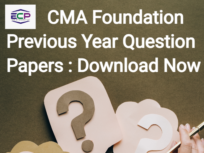 CMA Foundation Previous Question