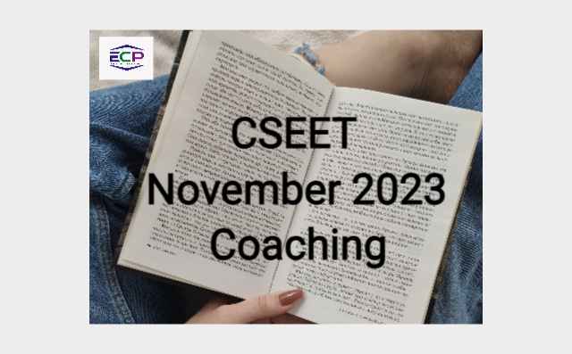 CSEET November 2023 Coaching