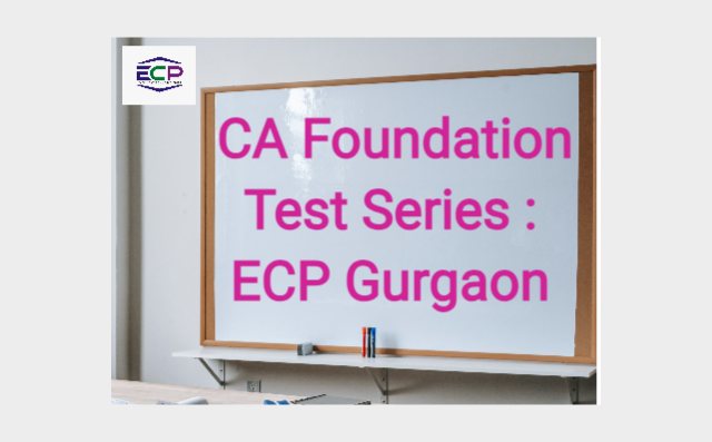 CA Foundation Test Series