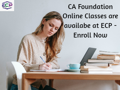 CA Foundation Online Classes at ECP - Enroll Now