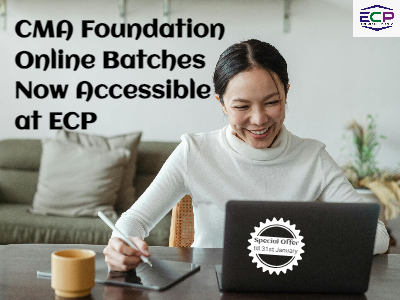 CMA Foundation Online Batches Now Accessible at ECP