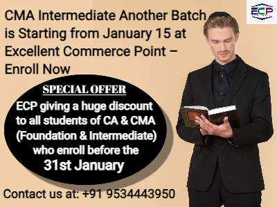 CMA Intermediate Batch Is Starting On January 15th - Enroll Now