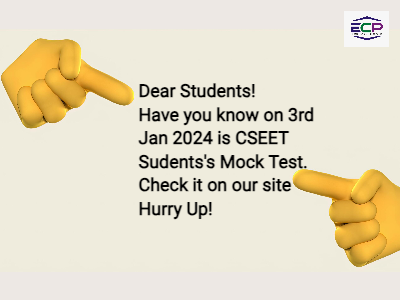 Prepare for Success: CSEET Mock Test on January 3rd, 2024