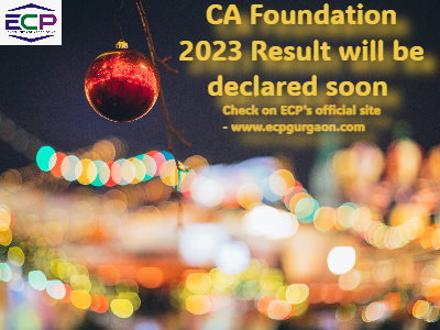 CA Foundation 2023 Result will be declared soon - Check here