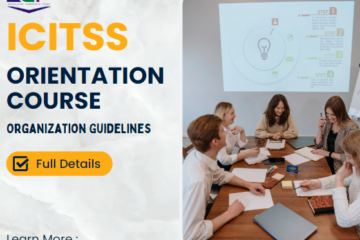 ICITSS-Orientation Course Organization Guidelines Full Details