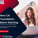 New CA Foundation Batch Starting April 1, 2024 Enroll Now