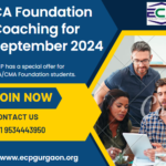 CA Foundation Coaching for September 2024 Join Now