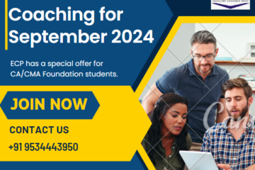 CA Foundation Coaching for September 2024 Join Now