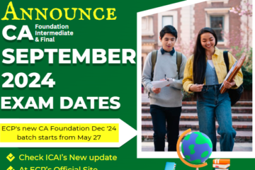 ICAI CA September 2024 Exam Dates Announced Exam Schedule