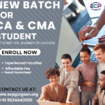 New CA & CMA Batch Launching By ECP - Limited Seats Available
