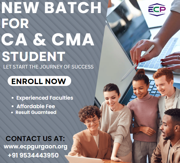 New CA & CMA Batch Launching By ECP - Limited Seats Available