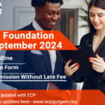 CA Foundation 2024 Deadline for Exam Form Without Late Fee