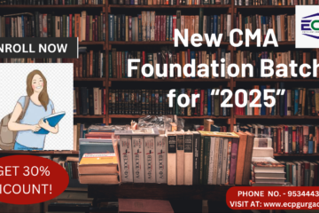 New CMA Foundation Batch for 2025